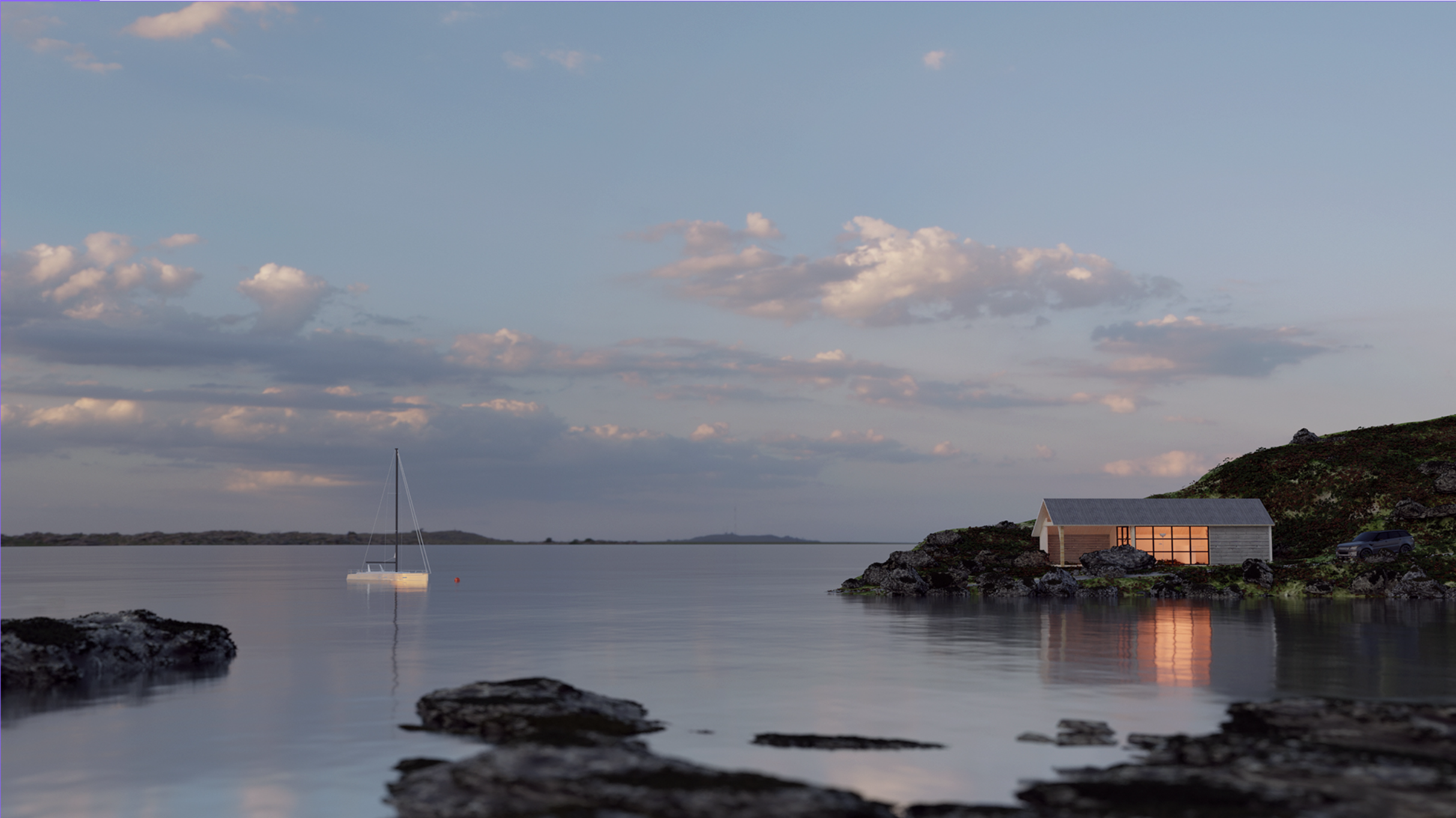Sommerhus ved havet